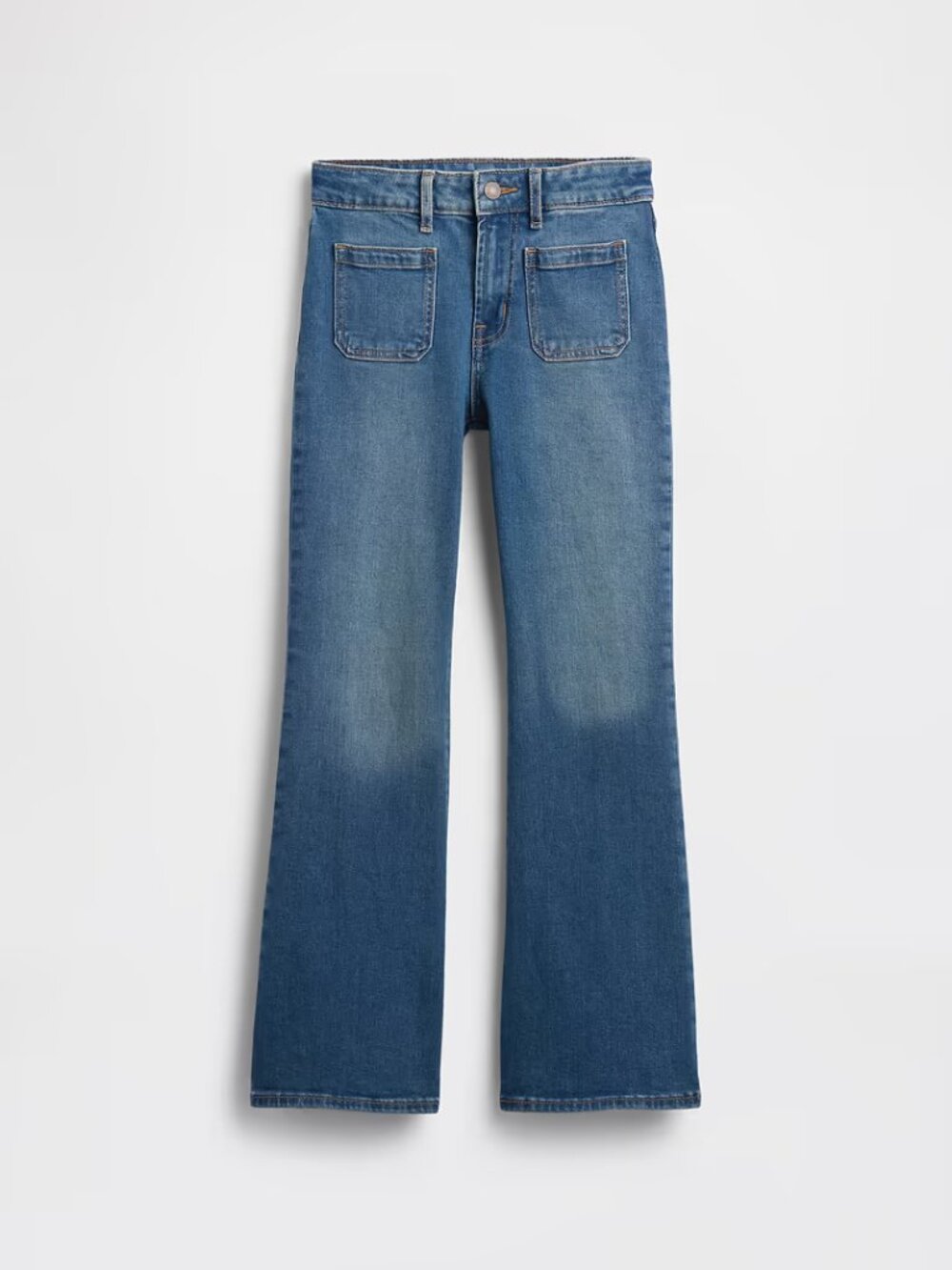Girls GAP Kids High Rise '70s Flare Jeans - Size 10